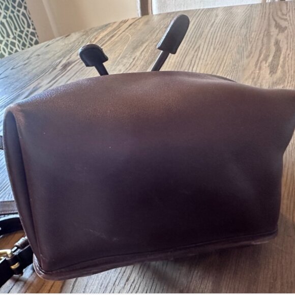 Coach 90’s Vintage Mahogany Brown Mini Leather Backpack 9960 main image 9